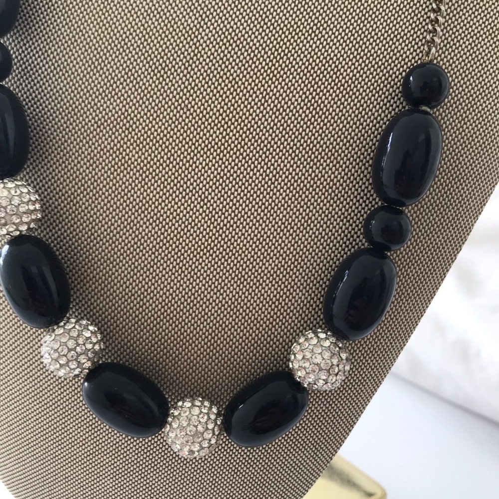 J crew navy necklace